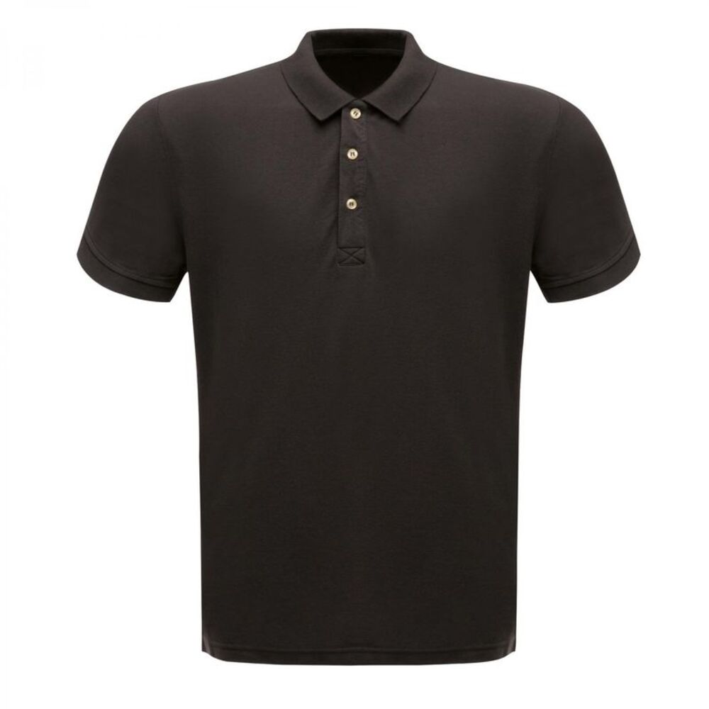 Regatta Professional Mens Classic 65/35 Polo Shirt / Black